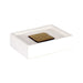 SOAP HOLDER 11.4 x 8.5 x 3 CM SOLID CERAMIC BAMBOO CERAWOOD NATURAL