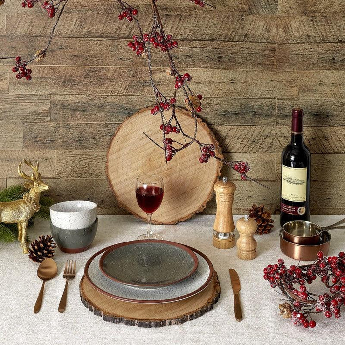 WOODEN TABLE MAT SET