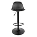 ISAK BLACK BAR STOOL