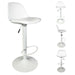 ISAK WHITE BAR STOOL