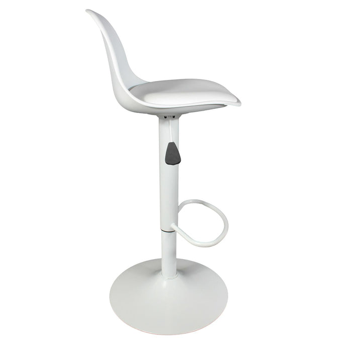 ISAK WHITE BAR STOOL