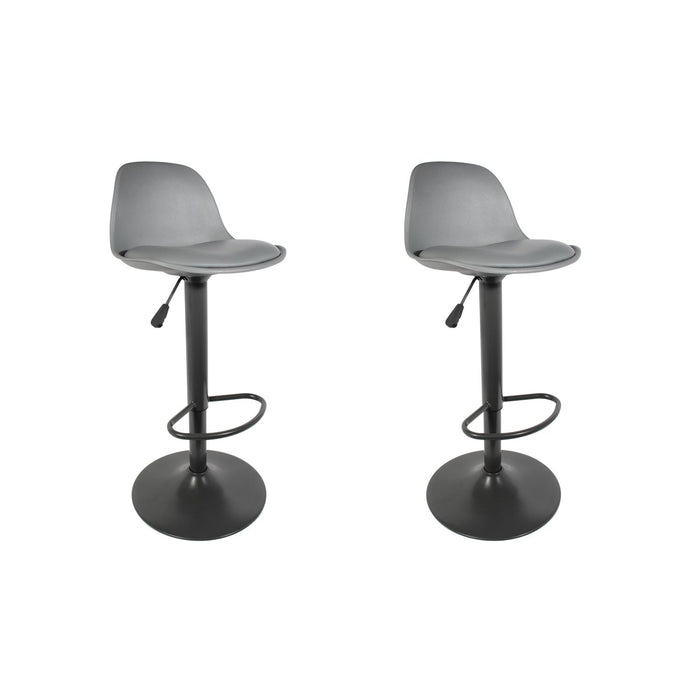 ISAK GREY BAR STOOL
