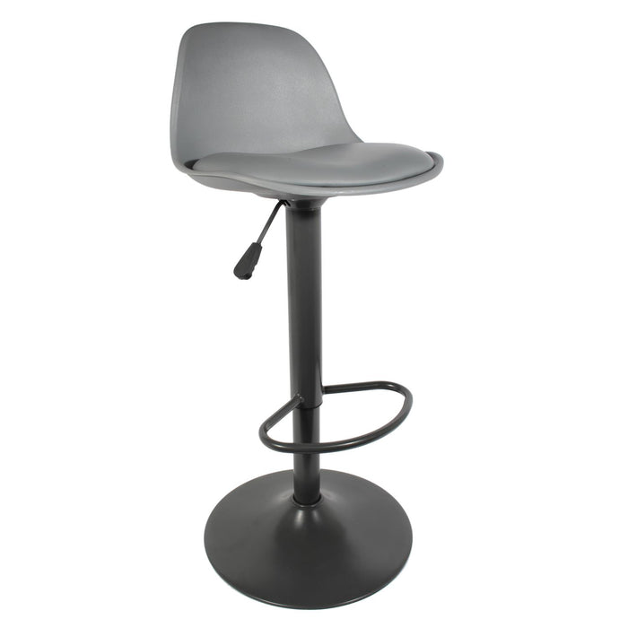 ISAK GREY BAR STOOL