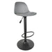 ISAK GREY BAR STOOL