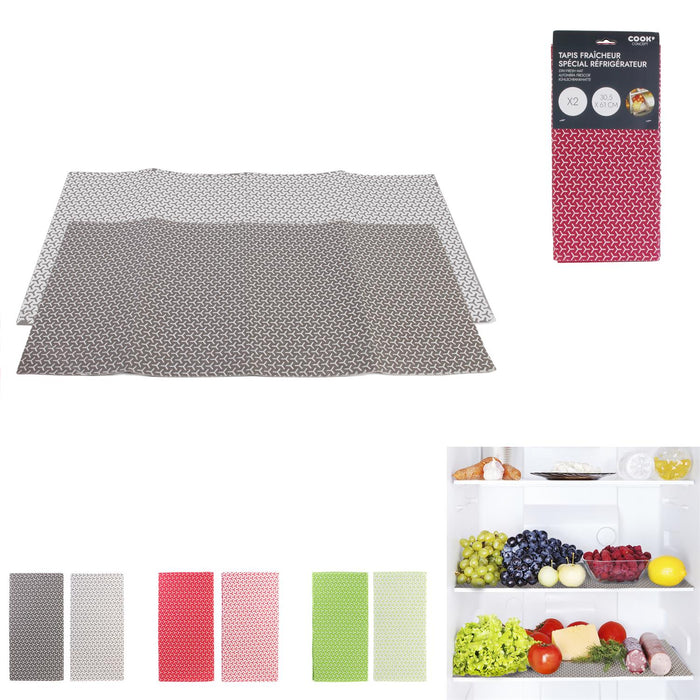 REFRIGERATOR FRESHNESS MAT X2