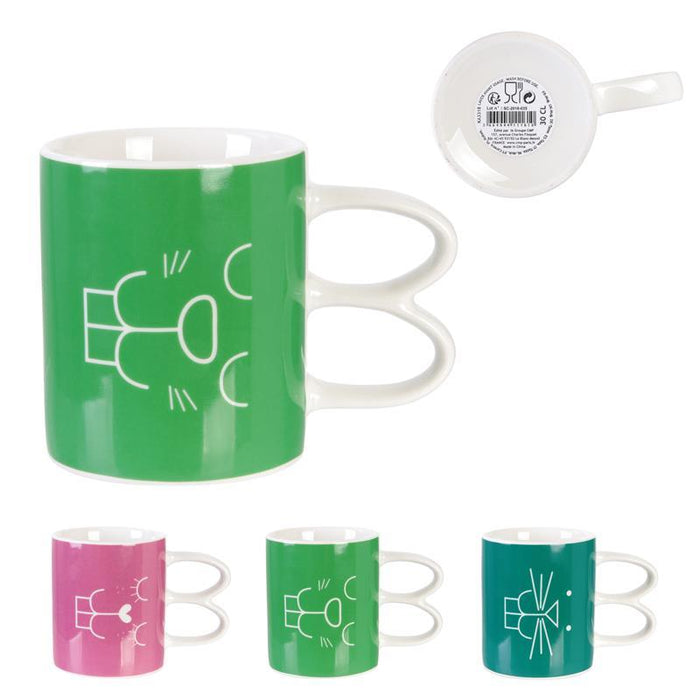 EASTER BUNNY EAR HANDLE MUG 30CL