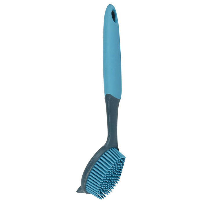 1 piece - RUBBER DISHWASHING BRUSH - for color option contact us on 03 46 45 47