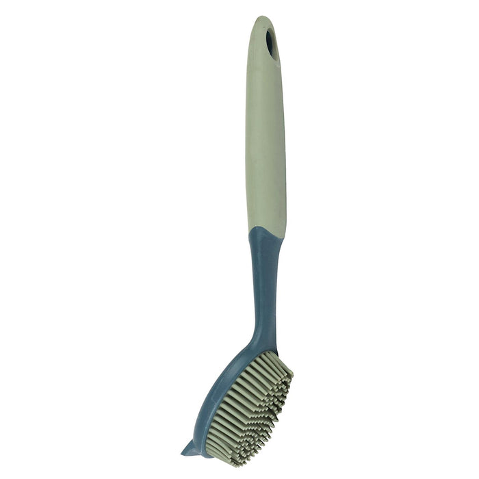 1 piece - RUBBER DISHWASHING BRUSH - for color option contact us on 03 46 45 47