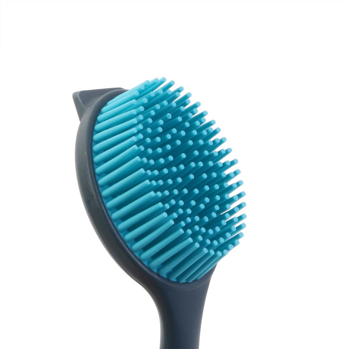1 piece - RUBBER DISHWASHING BRUSH - for color option contact us on 03 46 45 47