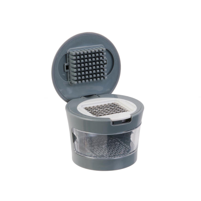 1 piece - GARLIC PRESS WITH RECEPTACLE - for color option contact us on 03 46 45 47