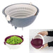 ROUND 2 IN 1 COLANDER AND SALAD BOWL