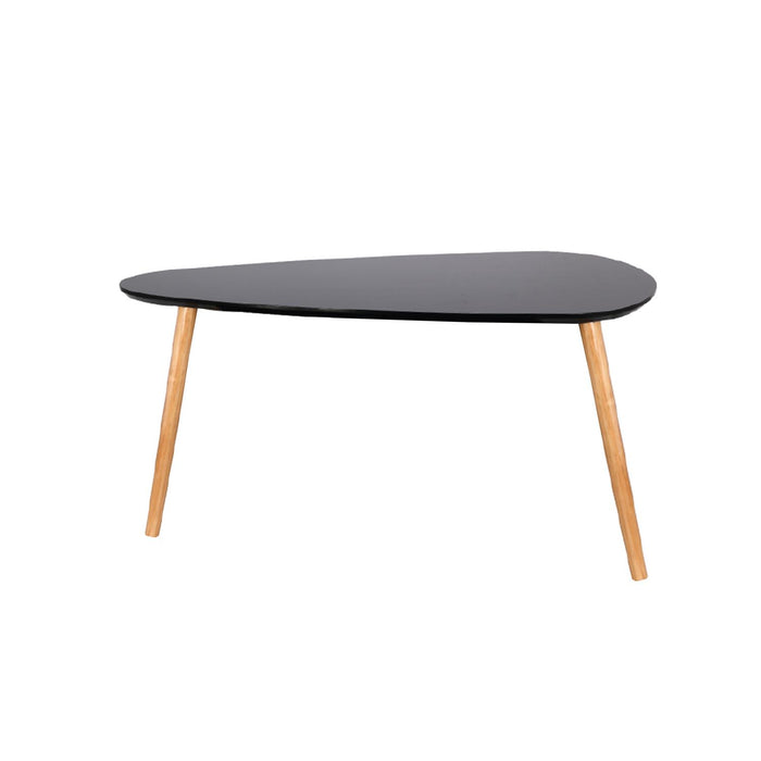 BLACK NESTING PEBBLE TABLE X2