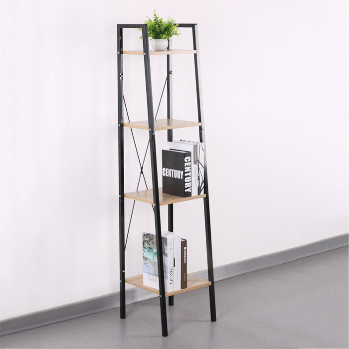 SHELF UNIT  WOOD AND METAL