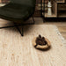 JUTE FABRIC RUG WITH FRINGE 120X170CM