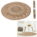 ROUND RUG  JUTE 90CM