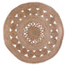 ROUND RUG  JUTE 90CM