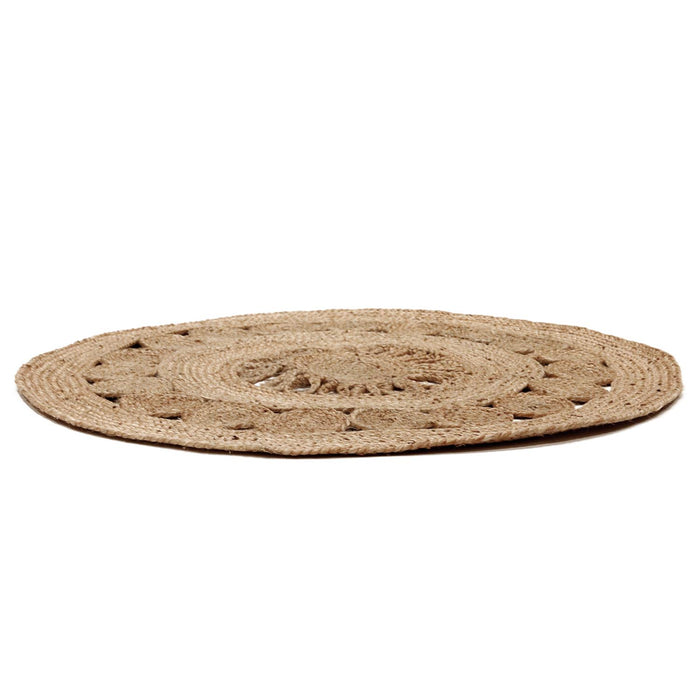 ROUND RUG  JUTE 90CM
