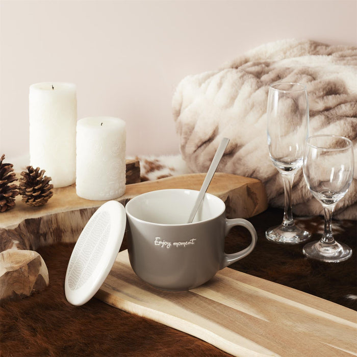 1 piece - SOUP BOWL WITH LID 62.5CL - for color option contact us on 03 46 45 47