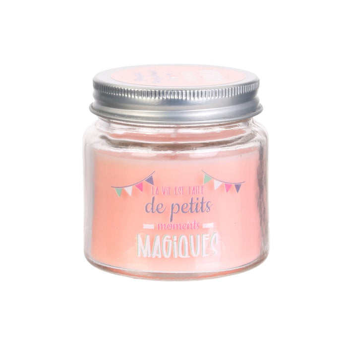 1 piece - MINI CONTAINER CANDLE  QUOTATION - for color option contact us on 03 46 45 47