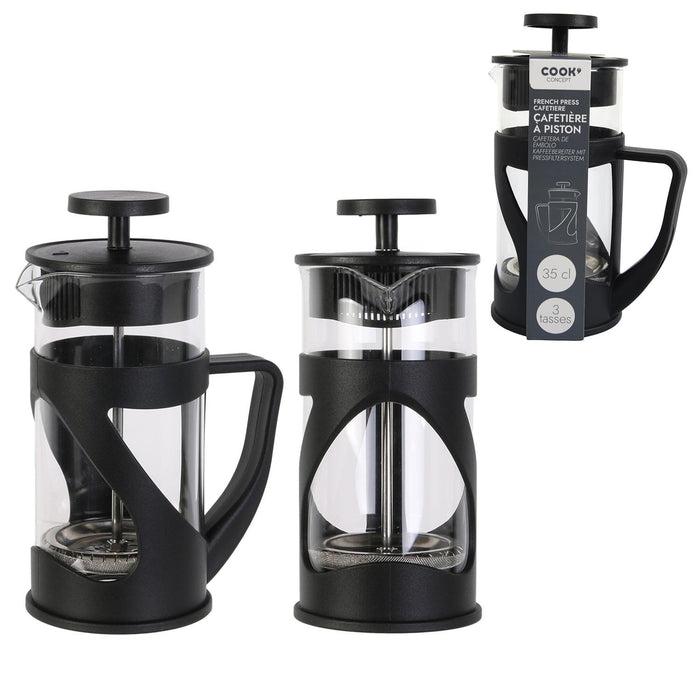 3 CUP FRENCH PRESS COFFEE MAKER 35 CL M12