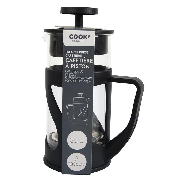 3 CUP FRENCH PRESS COFFEE MAKER 35 CL M12