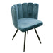 ARIEL CHAIR  BLUE VELVET