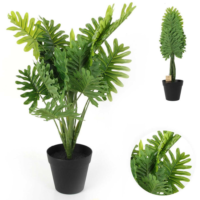 ARTIFICIAL PLANT IN POT - PHILODENDRON 45CM