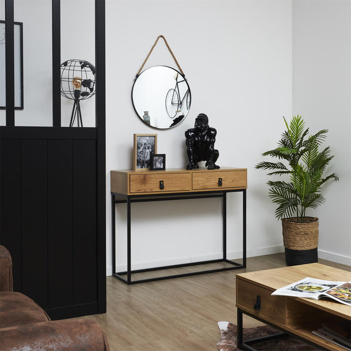 CONSOLE BOIS ET METAL ABBOTT M1