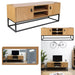 MEUBLE TV BOIS ET METAL ABBOTT M1