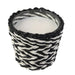 1 piece - GLASS CANDLE WITH WOVEN BASE - for color option contact us on 03 46 45 47