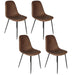 BROWN AMBER PU CHAIR