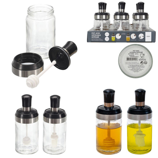 POT WITH INTEGRAL UTENSIL