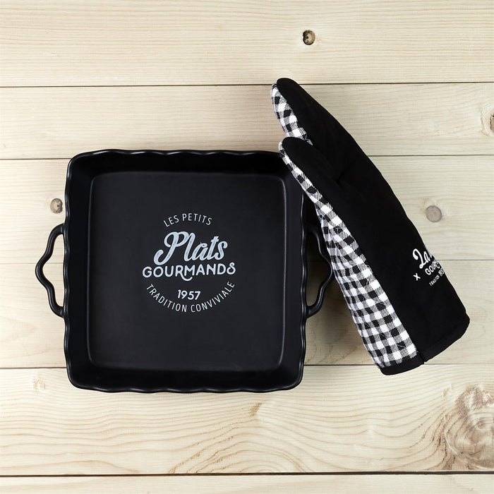 SQUARE SERVING DISH 25CM