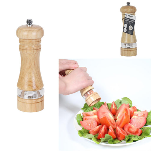 WOODEN PEPPER MILL