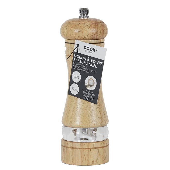 WOODEN PEPPER MILL