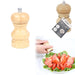 SMALL WOODEN PEPPER MILL