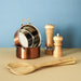 SMALL WOODEN PEPPER MILL