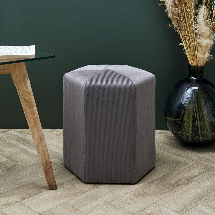 CORDUROY POUFFE 35CM