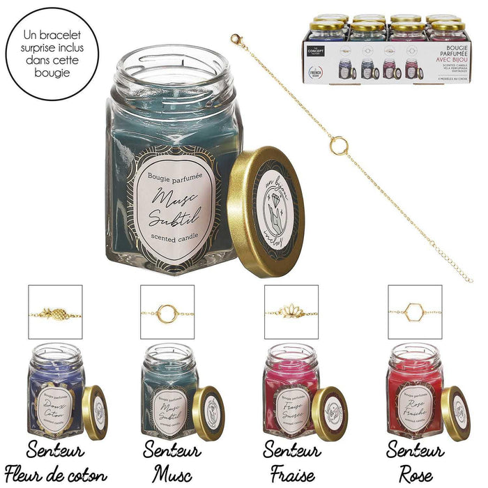 SCENTED CANDLE SURPRISE JEWEL CONTAINER