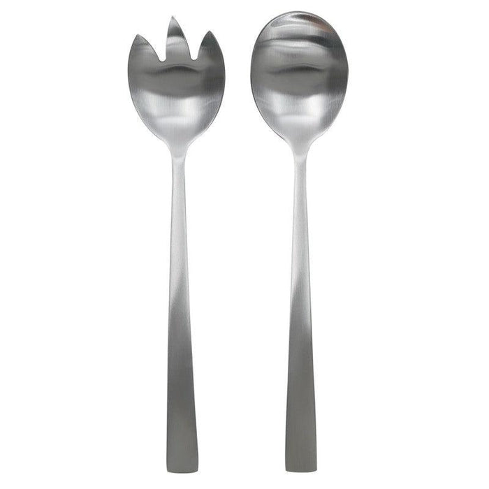 STAINLESS STEEL SALAD SERVERS X2