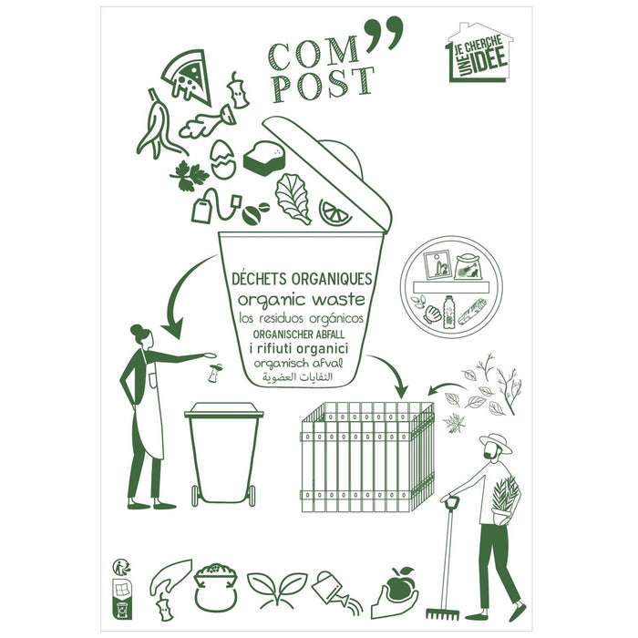 FOLDABLE  WALLMOUNTED BIN 4L