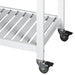 WHITE TROLLEY 40X61X84.5CM