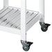 WHITE TROLLEY 37X45X84.5CM