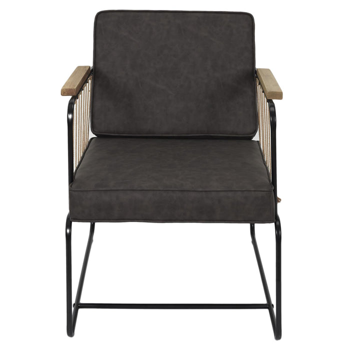 BENSON BROWN ARMCHAIR