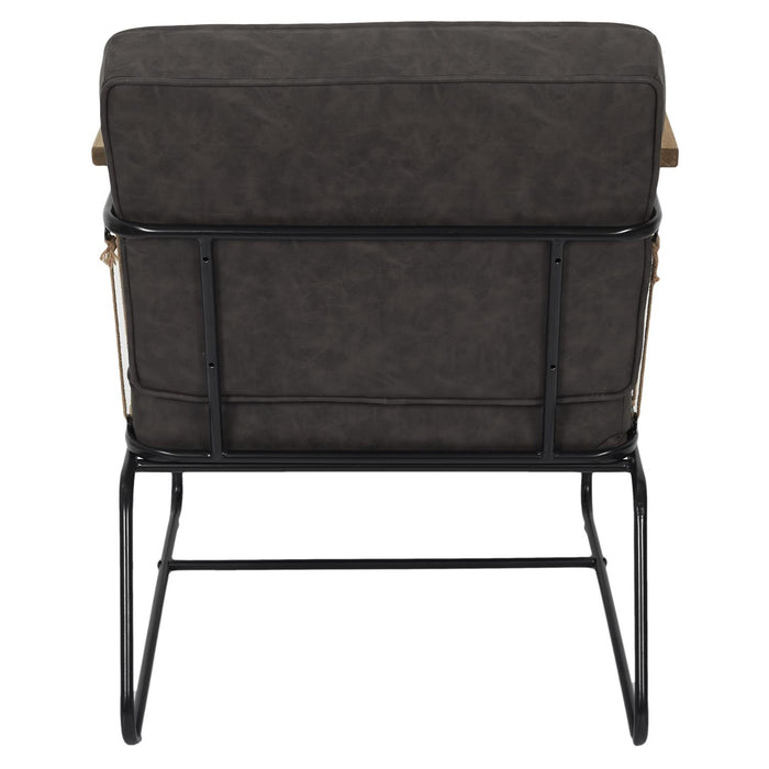 BENSON BROWN ARMCHAIR