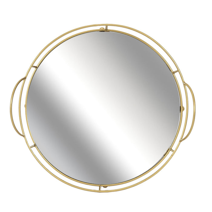 MIRROR SERVING TRAY 34 CM