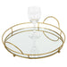 MIRROR SERVING TRAY 34 CM
