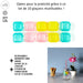 REUSABLE ICE CUBES X10