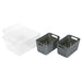 STORAGE BOX 2 COMPARTMENTS