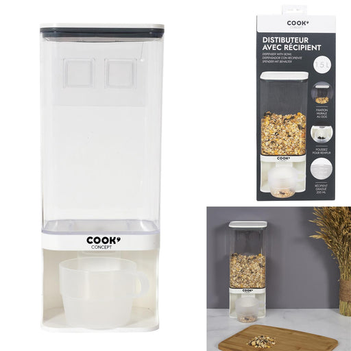 DISPENSER 1.5L WITH BOWL